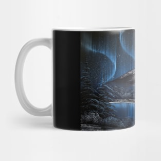 Blue Northern Lights Mug